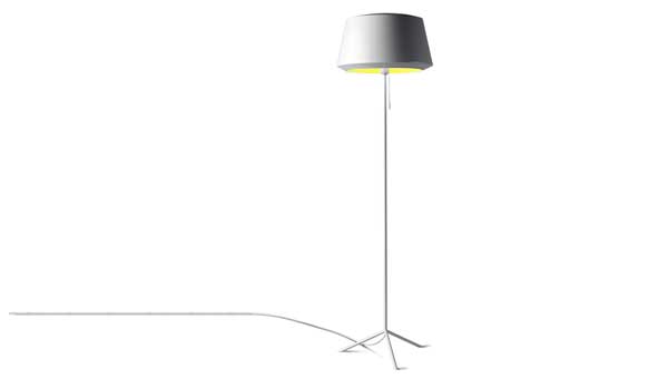 Can, floor lamp by Mattias Ståhlbom / Zero