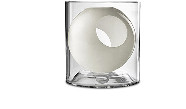 Four, glass vase by Matti Klenell / Muuto.