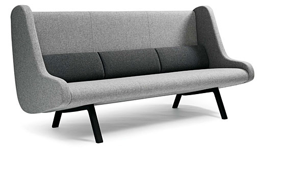 In Duplo (EJ 180-185), sofa by Ernst & Jensen / Erik Jørgensen.