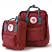 Kånken backpack, red with blue straps