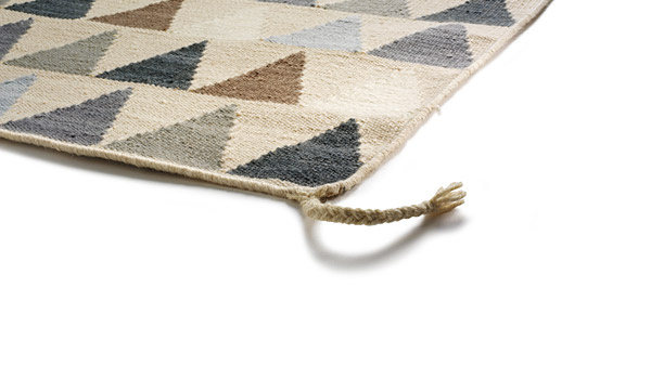 Mini Flag (Nordic 23), detail of kelim carpet by Thomas Sandell / Asplund.
