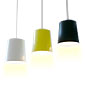 SALE! 2x Hide, hanging lamps. Colours: white and black. Showroom lamps in good condition.