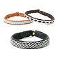 Leather bracelets, traditional handicraft from Lappland