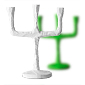 Raw, candelabra and side table by Jens Fager / Muuto