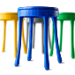 Raw, side table and candelabra by Jens Fager / Muuto