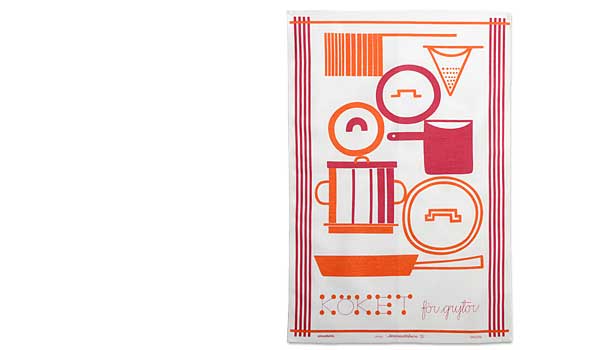 Köket för grytor, tea towel by Marianne Westman / Rörstrand