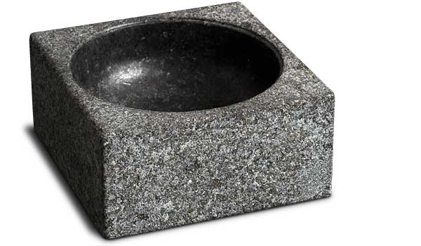 PK Bowl, granite bowl by Poul Kj&aelig;rholm