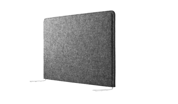 SALE! String wire screen and fabric sleeve. The wire screen works well as a divider between workstations and, as a bulletin board. Adding the fabric sleeve creates privacy and sound absorbing qualities.
