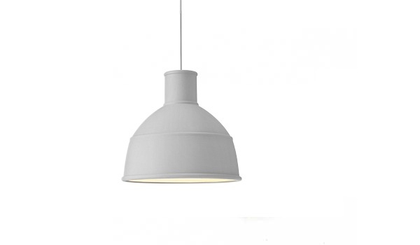 Reduced Unfold (black) hanging lamp by Form Us With Love / Muuto