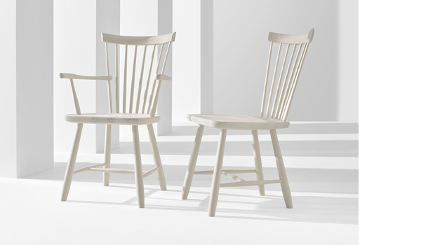 -15% campaign on the Lilla Åland chairs. Here a Lilla Åland chair and a Lilla Åland arm chair, both birch. Campaign runs from 3 - 20th May 2024.