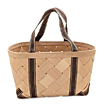Shopping basket made from beech wood.
