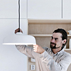 Candeo Air, hanging lamp / bright light device by Katriina Nuutinen / Innolux.