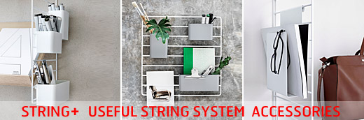 String + Plus, useful accessories for the String System