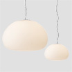 Fluid, glass hanging lamp by Claesson Koivisto Rune / Muuto - now availble in two sizes!