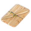 Butter knife and cheese board made from juniper wood, handicraft from Sweden