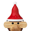 Santa hat suitable for Kay Bojesen small monkey / Rosendahl.