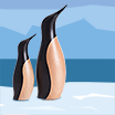 Penguins in two sizes by Hans Bunde / Architect Made.