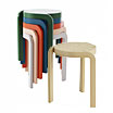 Spin, stackable stool by Staffan Holm / Swedese.