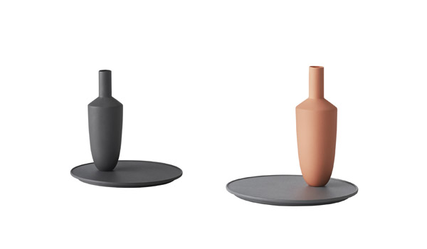 Balance vase, available in two different colour combinations, by Hallgeir Homstvedt / Muuto.
