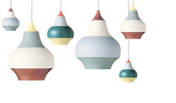 Cirque, family of lamps by Clara von Zweigbergk / Louis Poulsen.