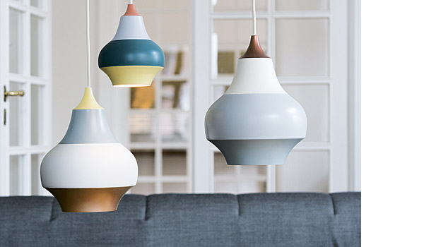 Cirque, family of lamps by Clara von Zweigbergk / Louis Poulsen.