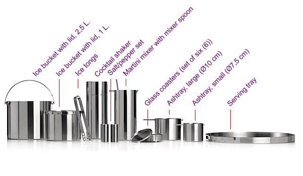 Portacenere AJ Cylinda-line piccolo da Stelton →