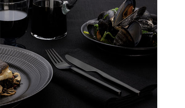 Dorotea Night, cutlery designed by Monica Förster / Gense