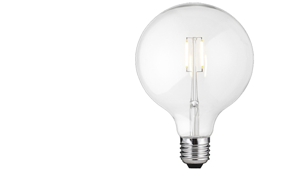 Spare LED bulb for E27 hanging lamps by Matthias Ståhlbom / Muuto.