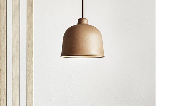 Grain hanging lamp by Jens Fager / Muuto.