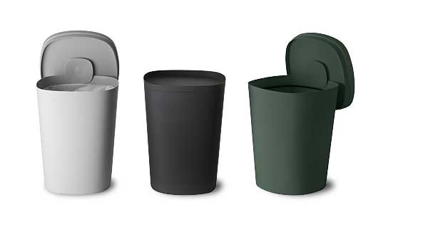 Hideaway, waste- /laundry basket by Mika Tolvanen / Muuto.