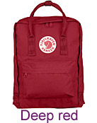 Kånken rucksack, deep red