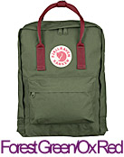 Kånken rucksack, forest green/ox red