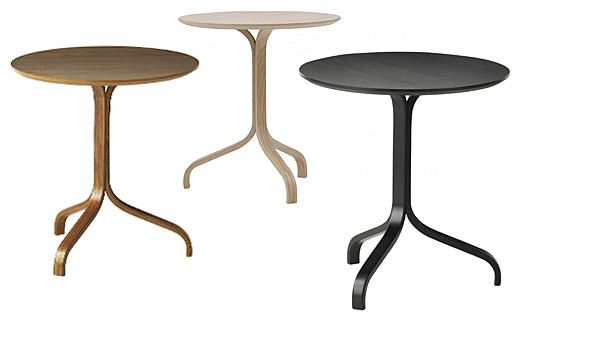 Lamino side table by Yngve Ekström / Swedese.