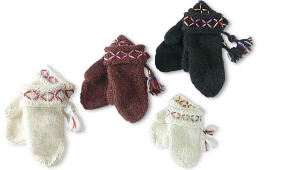 Lovikka mittens, traditional handicraft from Sweden