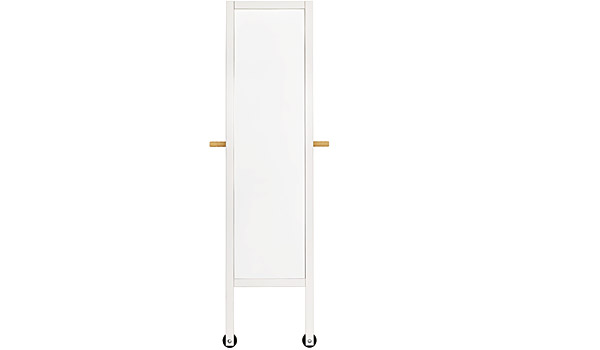 Lutan, moveable floor mirror by Thomas Eriksson / Asplund
