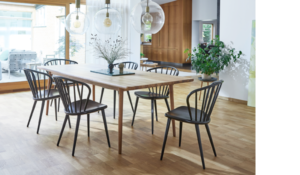 Miss Holly, dining chair in ash by Jonas Lindvall / Stolab.