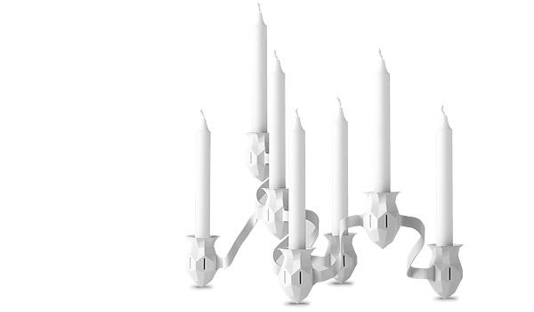The more the merrier candle holders, available in several colours, Louise Campbell / Muuto.