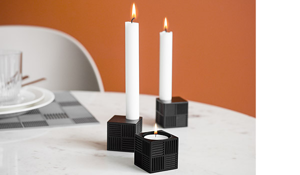 ND Cube, candle holder / tea light holder by Nanna Ditzel / Rosendahl.