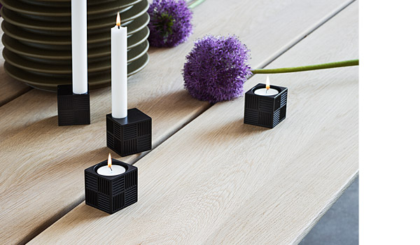 ND Cube, candle holder / tea light holder by Nanna Ditzel / Rosendahl.