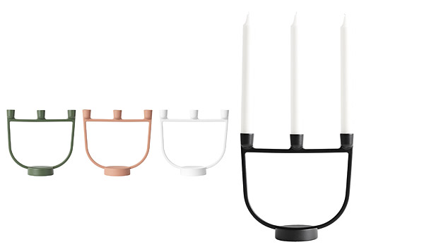 Open, candelabra by Jens Fager / Muuto.