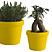 OutsideIn, yellow flowerpot by Thomas Bernstrand / Muuto