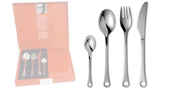 Pantry, cutlery designed by Henning Seidelin / Gense.