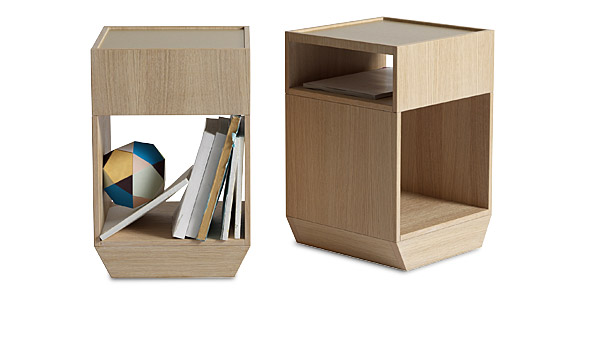 Pile, bedside table / storage cabinet by Jessica Signell Knutsson / Asplund.