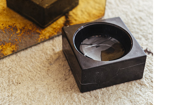 PK Bowl (marble version) by Poul Kjærholm, Denmark 1963.