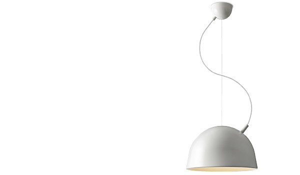 Plugged, hanging lamp (white/white) by Broberg & Riddarstråle / Muuto