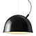 Link to Plugged, hanging lamp (black/black) by Broberg & Riddarstråle / Muuto