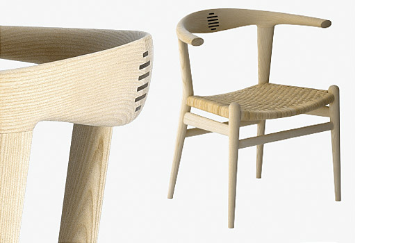 PP518, the Bull chair by Hans Wegner / PP Møbler.