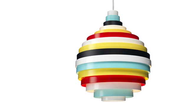 PXL, multi-coloured pendant by Fredrik Mattson / Zero