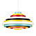 Link to PXL, large multi coloured pendant by Fredrik Mattson / Zero