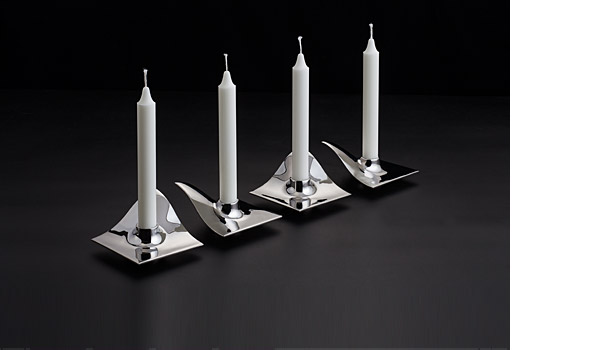 Quartet, candle holder by Hans Bølling / Architect Made.